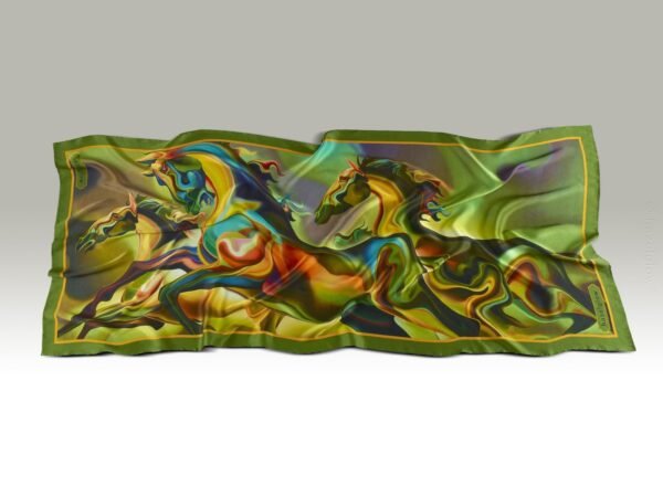 Fashion Silk Scarf 2 | Luxury Designer Silk Scarves for Women’s by Hazelglow Store