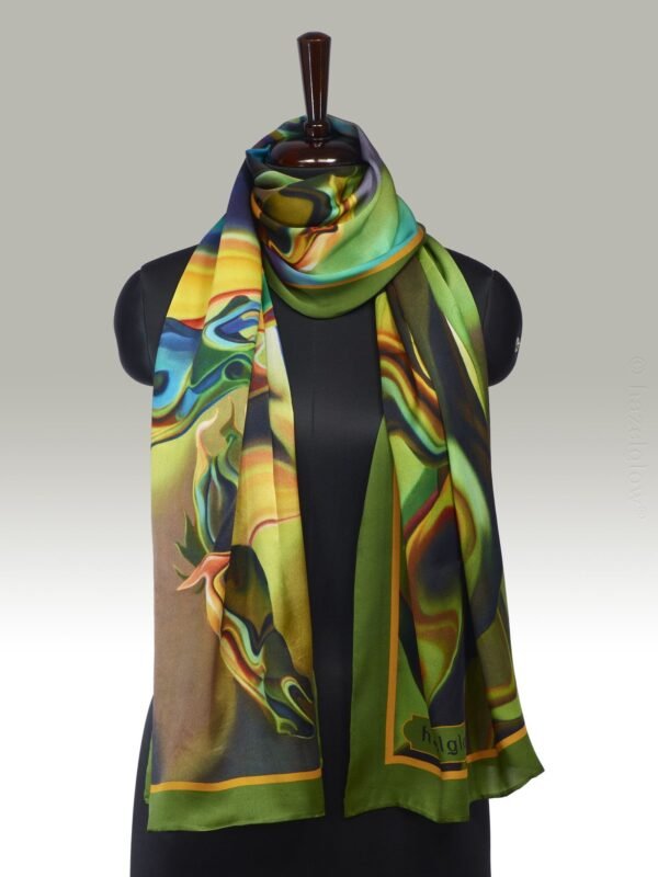 Fashion Silk Scarf 2 | Luxury Designer Silk Scarves for Women’s by Hazelglow Store