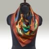 Fashion Silk Scarf 5 | Luxury Designer Silk Scarves for Women’s by Hazelglow Store