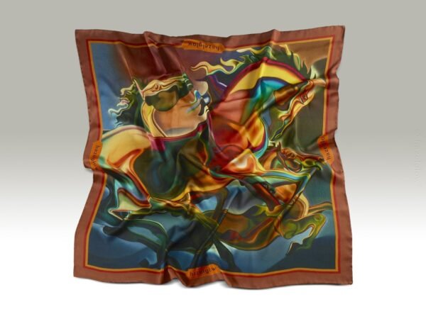 Fashion Silk Scarf 5 | Luxury Designer Silk Scarves for Women’s by Hazelglow Store