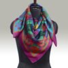 Fashion Silk Scarf 6 | Luxury Designer Silk Scarves for Women’s by Hazelglow Store