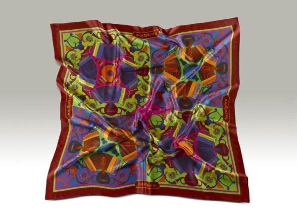 Fashion Silk Scarf 7 | Luxury Designer Silk Scarves for Women’s by Hazelglow Store