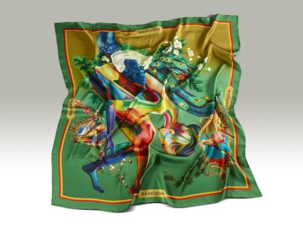Fashion Silk Scarf 8 | Luxury Designer Silk Scarves for Women’s by Hazelglow Store
