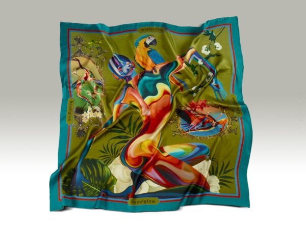 Fashion Silk Scarf 9 | Luxury Designer Silk Scarves for Women’s by Hazelglow Store