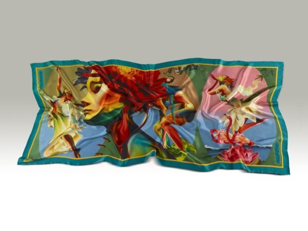 Fashion Silk Scarf 11 | Luxury Designer Silk Scarves for Women’s by Hazelglow Store