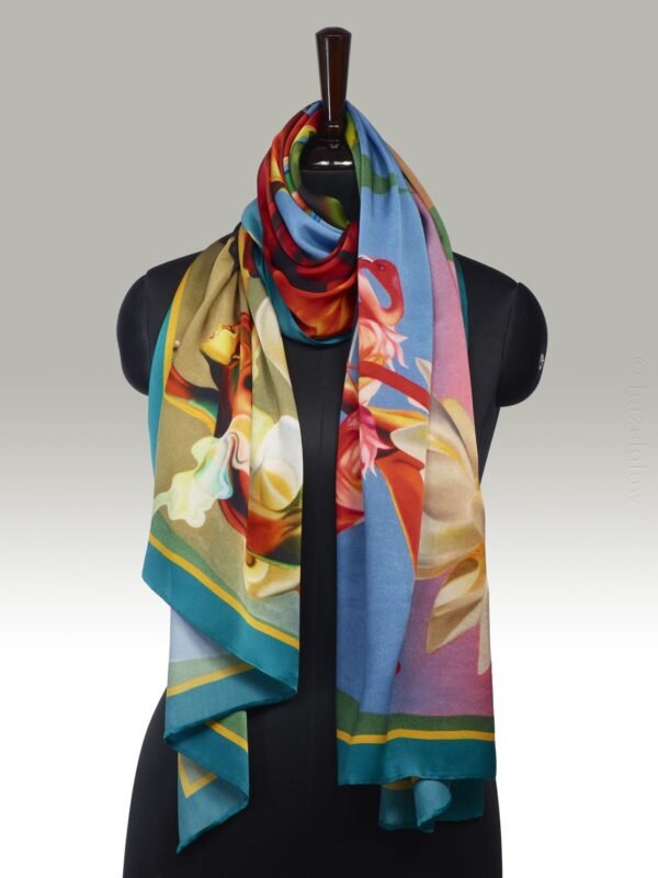 Fashion Silk Scarf 11 | Luxury Designer Silk Scarves for Women’s by Hazelglow Store