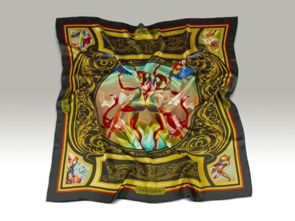 Fashion Silk Scarf 12 | Luxury Designer Silk Scarves for Women’s by Hazelglow Store