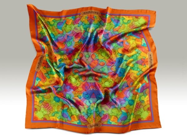 Fashion Silk Scarf 16 | Luxury Designer Silk Scarves for Women’s by Hazelglow Store