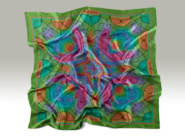 Fashion Silk Scarf 21 | Luxury Designer Silk Scarves for Women’s by Hazelglow Store