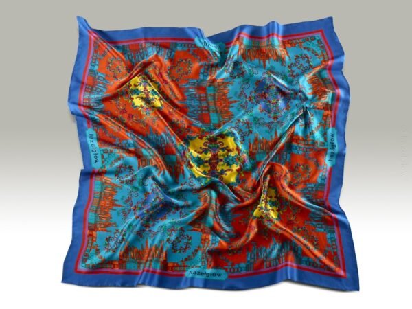 Fashion Silk Scarf 26 | Luxury Designer Silk Scarves for Women’s by Hazelglow Store