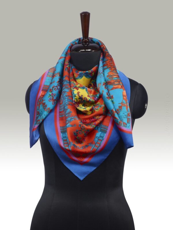 Fashion Silk Scarf 26 | Luxury Designer Silk Scarves for Women’s by Hazelglow Store