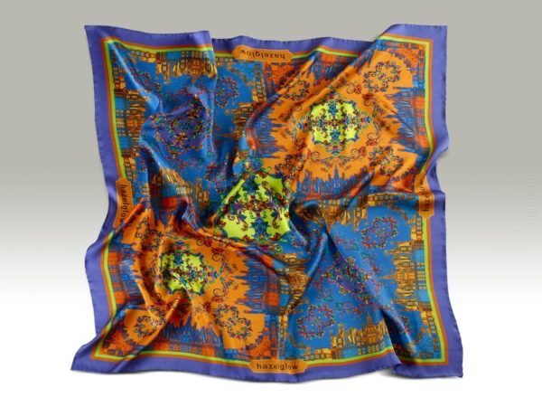 Fashion Silk Scarf 27 | Luxury Designer Silk Scarves for Women’s by Hazelglow Store