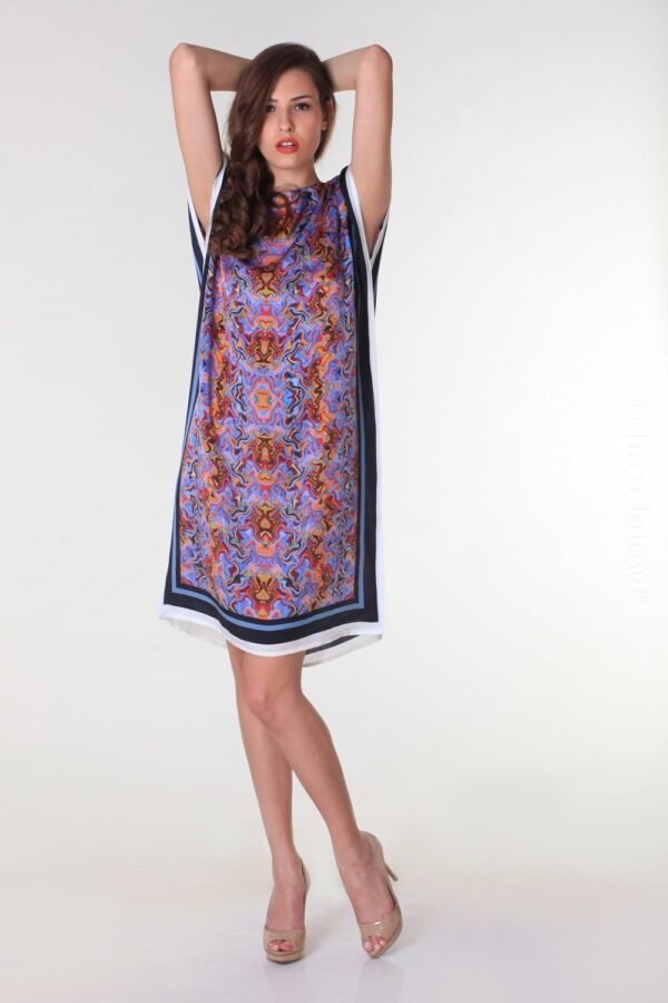 Fashion Air Wrap Blue | Luxury Designer Dress for Women’s by Hazelglow Store