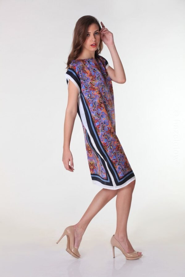 Fashion Air Wrap Blue | Luxury Designer Dress for Women’s by Hazelglow Store