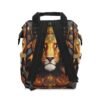 Multifunctional Diaper Backpack Parisian Tigress Collection 01 Hazelglow