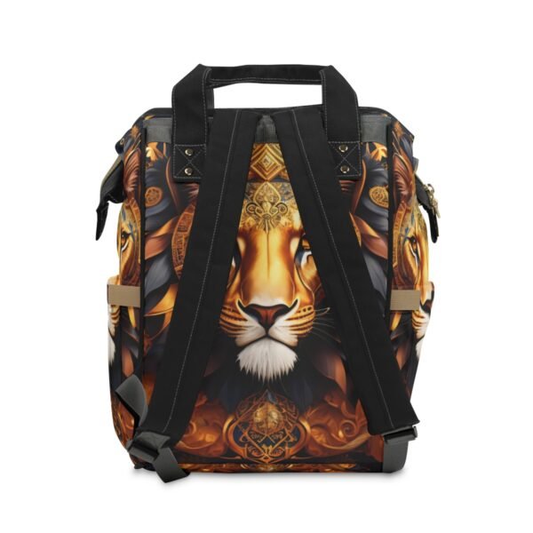 Multifunctional Diaper Backpack Parisian Tigress Collection 01 Hazelglow