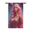 Blackout Curtain Luxury LifeStyle Barbie Art Collection Hazelglow B-7