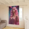 Blackout Curtain Luxury LifeStyle Barbie Art Collection Hazelglow B-7