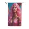 Blackout Curtain Luxury LifeStyle Barbie Art Collection Hazelglow B-10