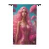 Blackout Curtain Luxury LifeStyle Barbie Art Collection Hazelglow B-14