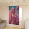 Blackout Curtain Luxury LifeStyle Barbie Art Collection Hazelglow B-14