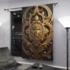 Blackout Curtain Luxury LifeStyle Sculpture Art Collection Hazelglow C-86
