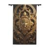 Blackout Curtain Luxury LifeStyle Sculpture Art Collection Hazelglow C-86