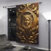 Blackout Curtain Luxury LifeStyle Sculpture Art Collection Hazelglow C-82