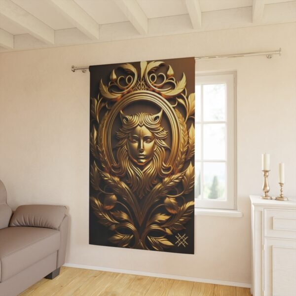 Blackout Curtain Luxury LifeStyle Sculpture Art Collection Hazelglow C-82