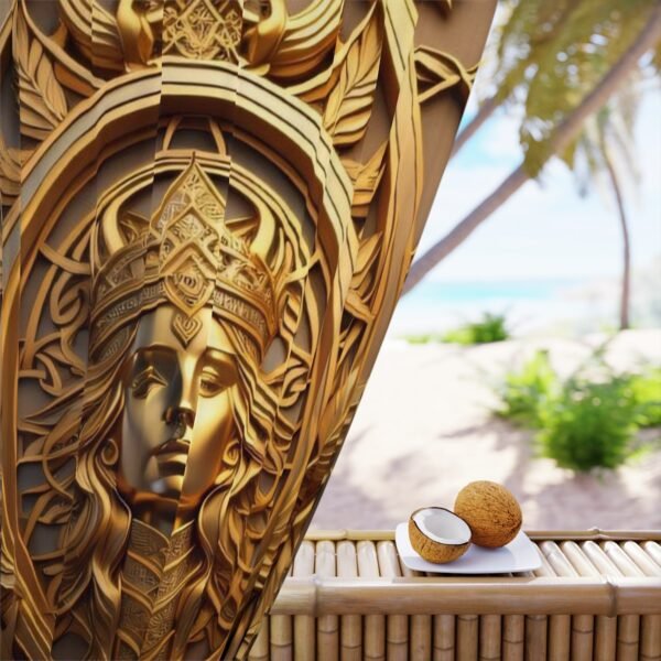 Blackout Curtain Luxury LifeStyle Sculpture Art Collection Hazelglow C-925