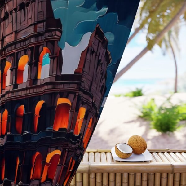 Blackout Curtain Luxury LifeStyle Vintage Car Art Collection Hazelglow  V-1