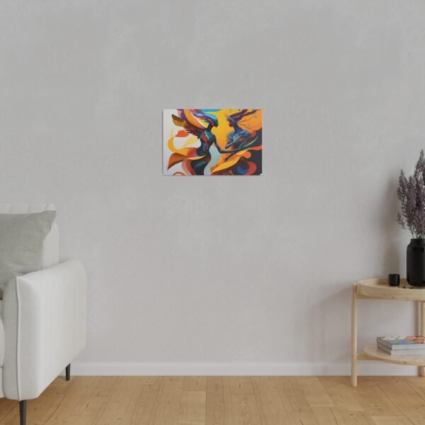Matte Canvas, Stretched, 0.75" Lovers Art