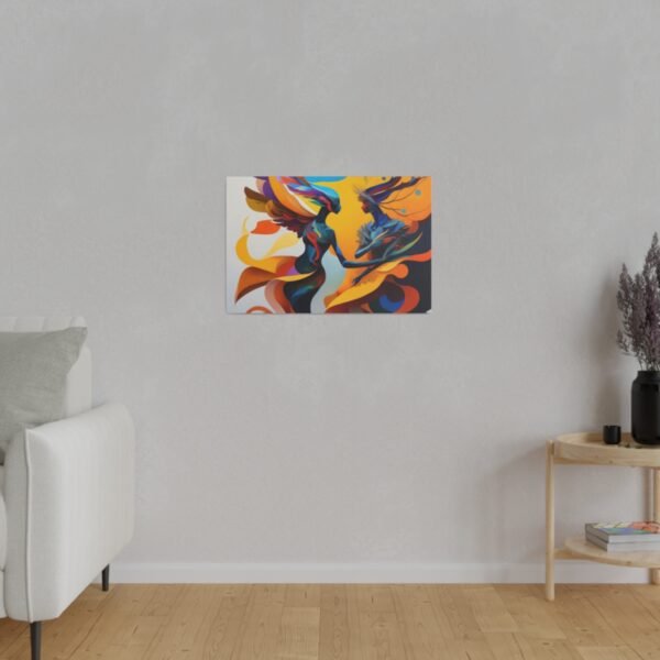 Matte Canvas, Stretched, 0.75" Lovers Art