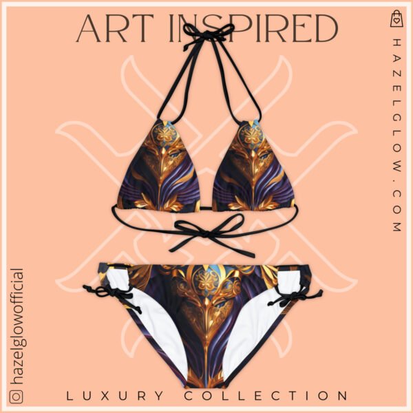 Strappy Bikini Set Designer Art Collection Desire 1 2024