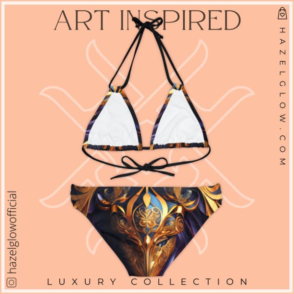 Strappy Bikini Set Designer Art Collection Desire 1 2024