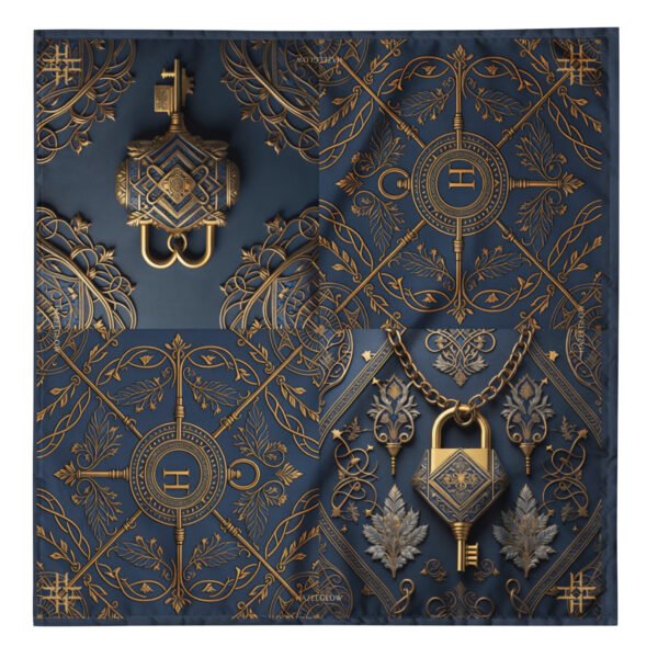 Scarf Hazelglow Gold Key Art Collection 0823001