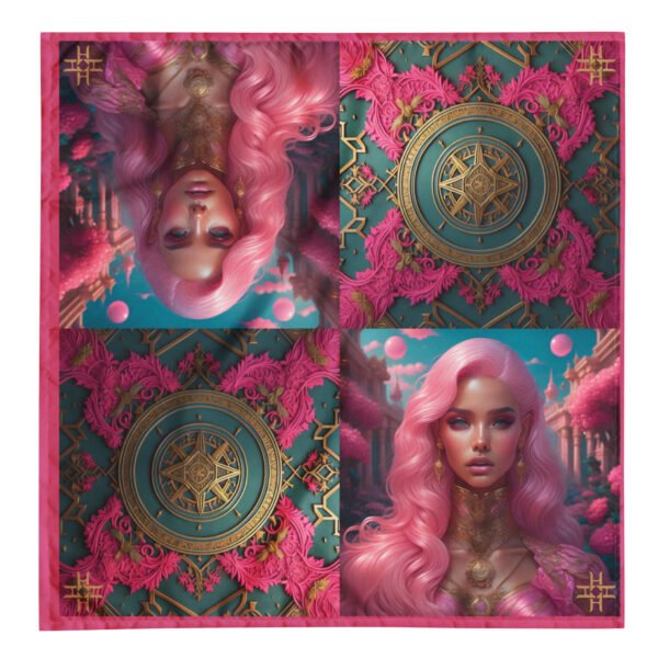 Hazelglow's Beautiful Barbie Art Collection Womens Scarf 0823036