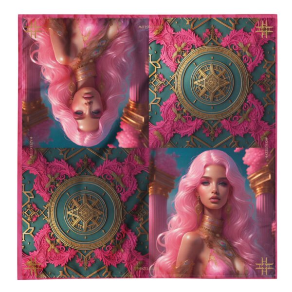Hazelglow's Beautiful Barbie Art Collection Womens Scarf 0823040