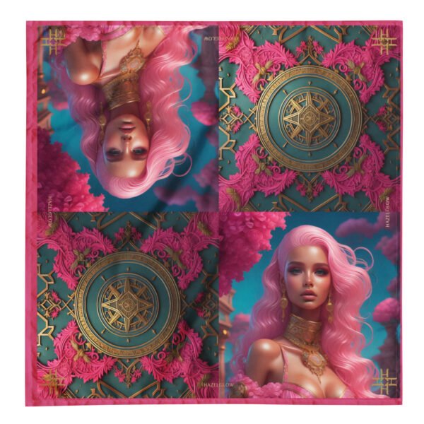 Hazelglow's Beautiful Barbie Art Collection Womens Scarf 0823041