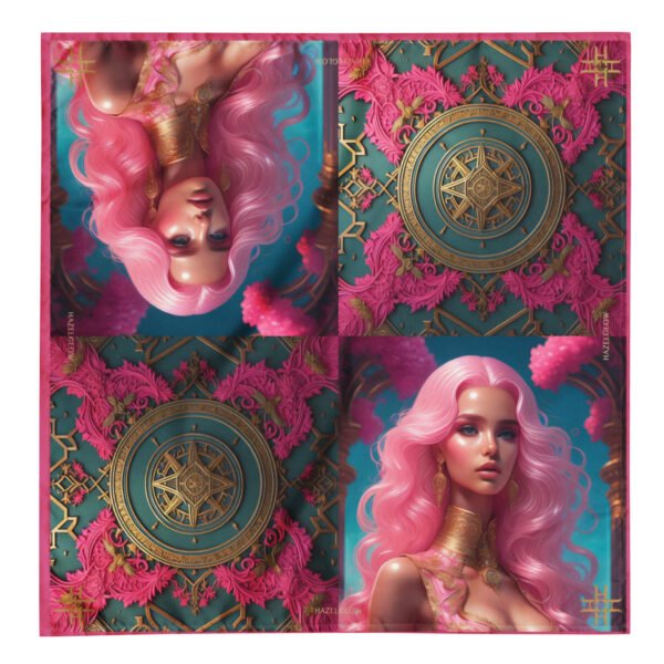 Hazelglow's Beautiful Barbie Art Collection Womens Scarf 0823042