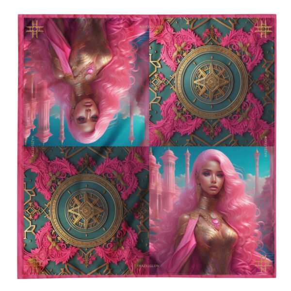 Hazelglow's Beautiful Barbie Art Collection Womens Scarf 0823046
