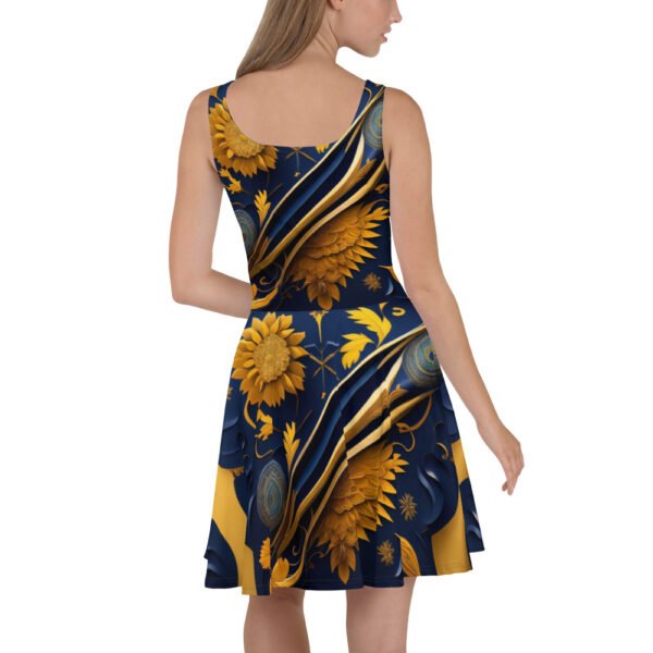 Hazelglow Luxury LifeStyle Sleeveless Skater Dress