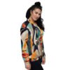 Stylish Unisex Bomber Jacket Hazelglow Luxury LifeStyle 2023